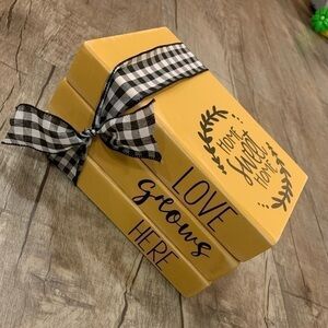 COPY - Home Sweet Home Wooden Book Set